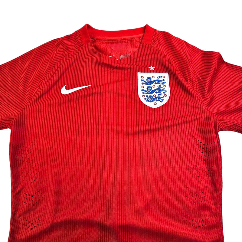 2014/15 England Away Football Shirt (S) Nike #4 Gerrard (Player Spec) - Football Finery - FF203508