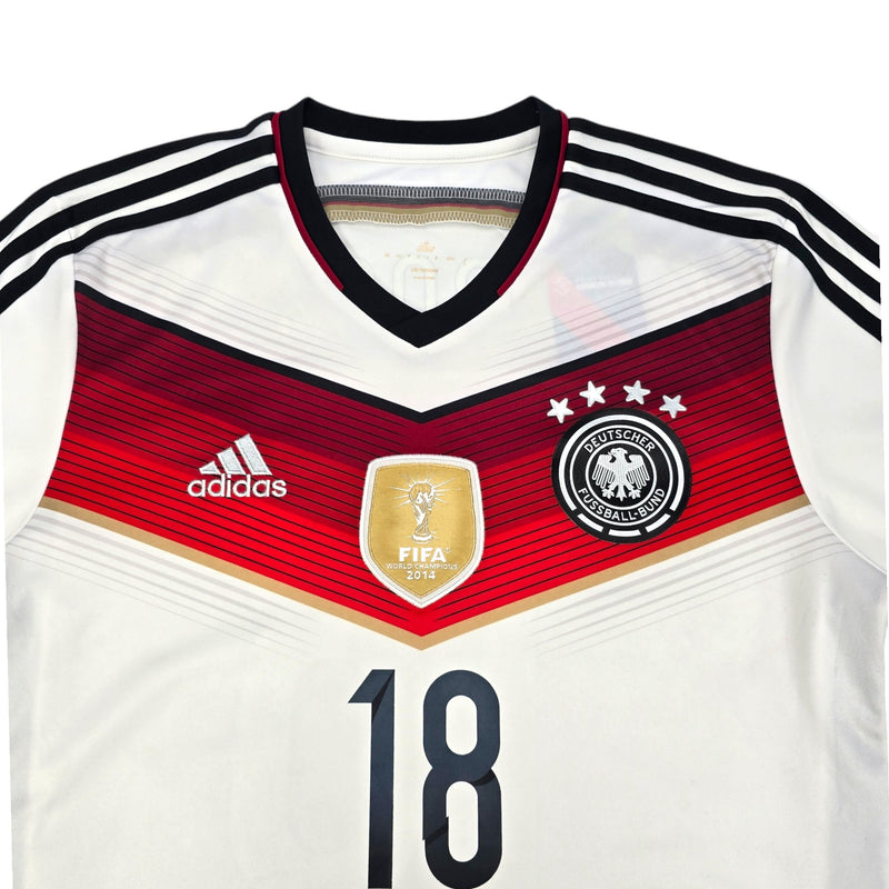 2014/15 Germany Home Football Shirt (M) Adidas #18 Kroos - Football Finery - FF204324