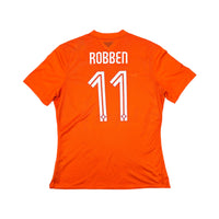 2014/15 Holland Home Football Shirt (XL) Nike #11 Robben (Player Version) - Football Finery - FF203870