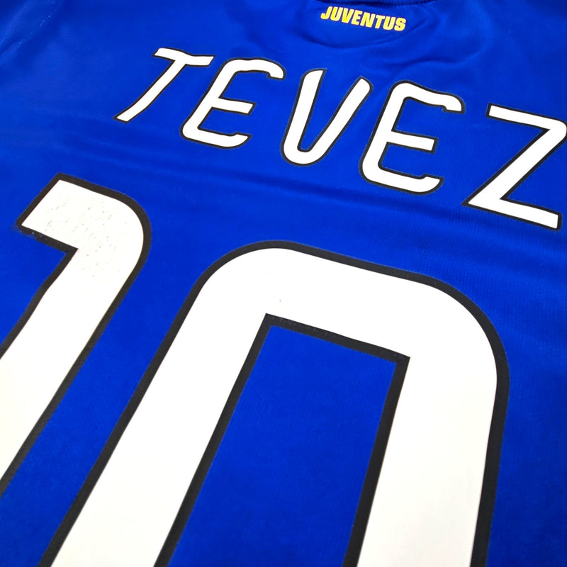 2014/15 Juventus Away Football Shirt (S) Nike #10 Tevez - Football Finery - FF203296