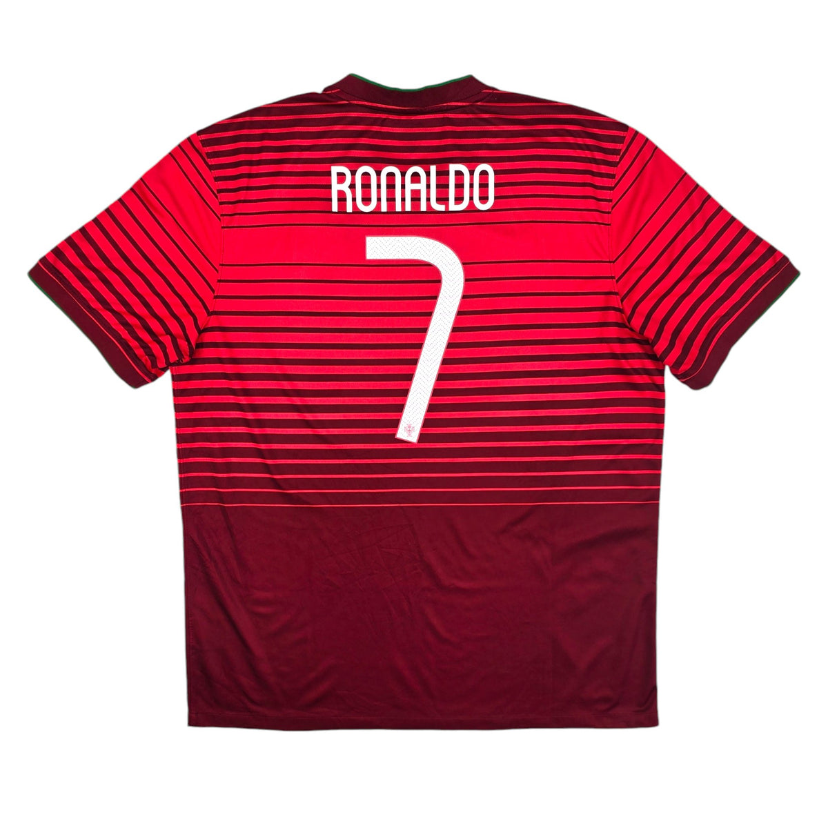 2014/15 Portugal Home Football Shirt (XL) Nike #7 Ronaldo - Football Finery - FF204314