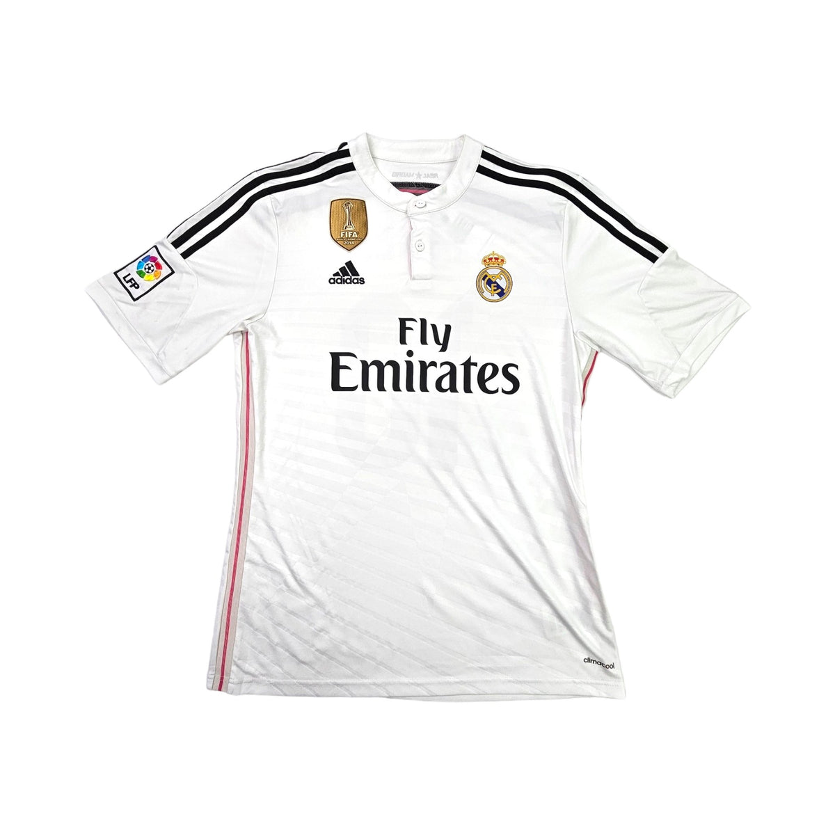 2014/15 Real Madrid Home Football Shirt (L) Adidas #10 James - Football Finery - FF203266