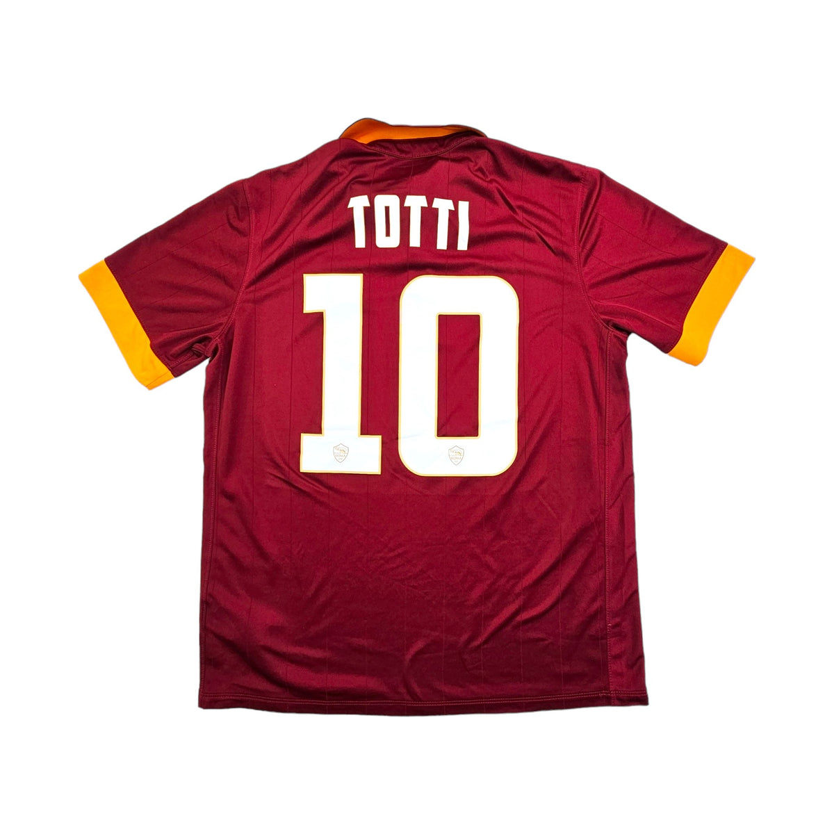 2014/15 Roma Home Football Shirt (L) Nike #10 Totti - Football Finery - FF203609