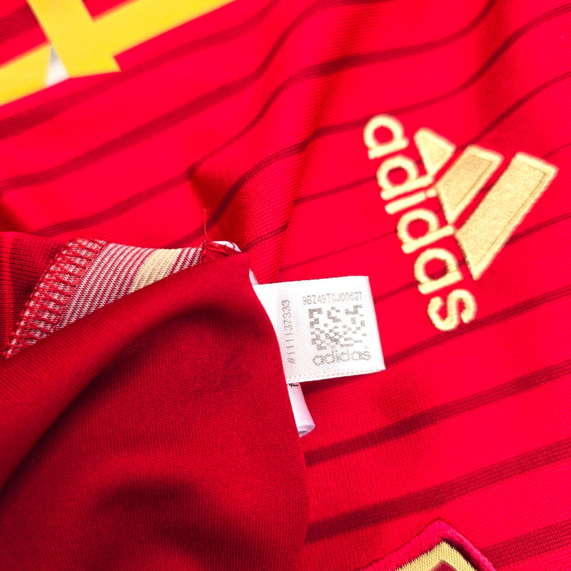 2014/15 Spain Home Football Shirt (M) Adidas #14 Alonso - Football Finery - FF204309