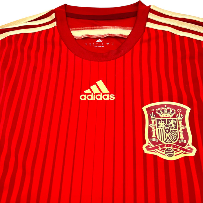 2014/15 Spain Home Football Shirt (M) Adidas (Women Player Issue) - Football Finery - FF203263