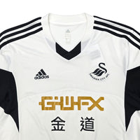 2014/15 Swansea City Home Football Shirt (L) Adidas #9 Michu - Football Finery - FF203901