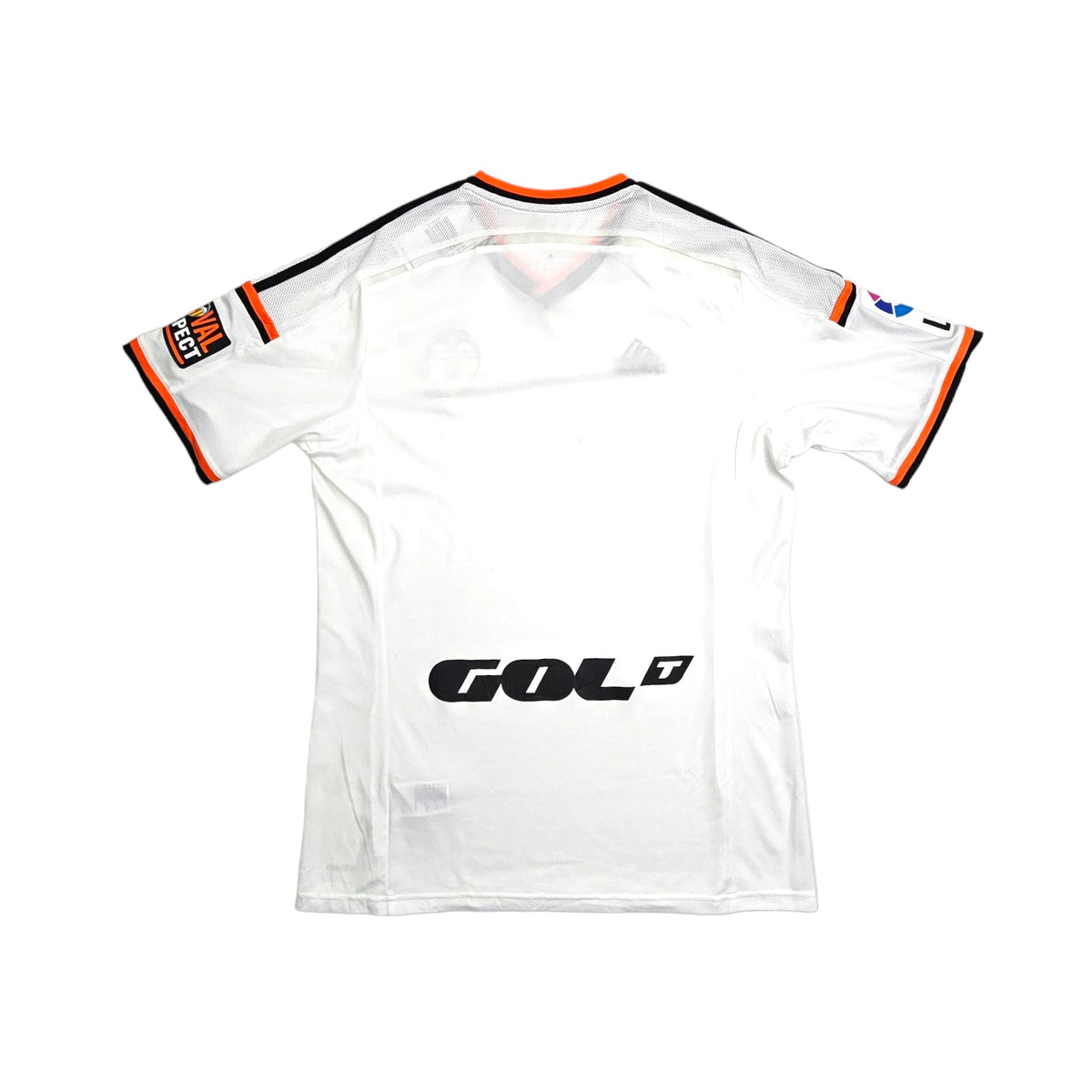 2014/15 Valencia Home Football Shirt (L) Adidas - Football Finery - FF203702