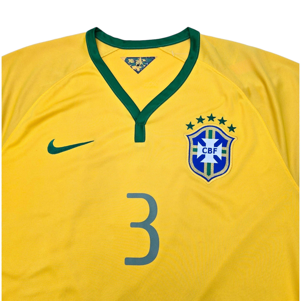 2014/16 Brazil Home Football Shirt (XL) Nike #3 Silva - Football Finery - FF203796