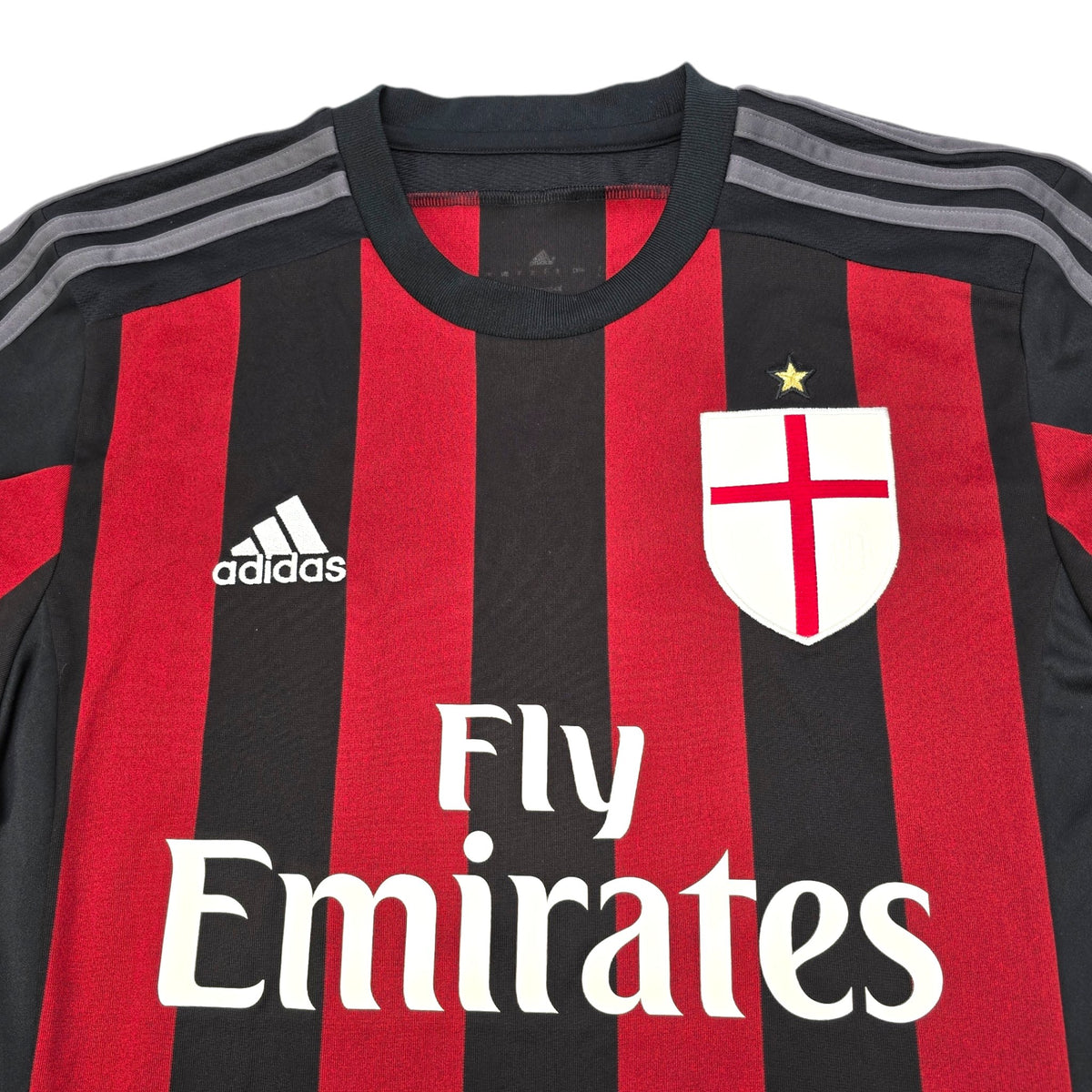 2015/16 AC Milan Home Football Shirt (L) Adidas #70 Bacca - Football Finery - FF204257