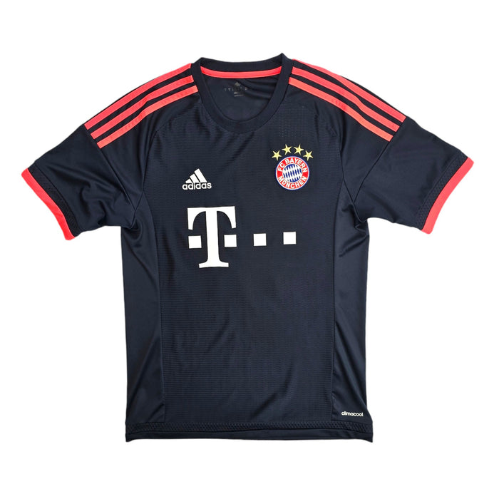 2015/16 Bayern Munich Third Football Shirt (S) Adidas #25 Muller - Football Finery - FF204268