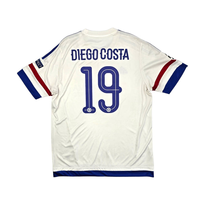 2015/16 Chelsea Away Football Shirt (L) Adidas #19 Diego Costa (UCL) - Football Finery - FF204007