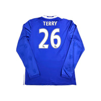 2015/16 Chelsea Home Football Shirt (L) Adidas #26 Terry - Football Finery - FF203692