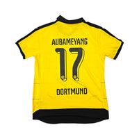 2015/16 Dortmund Home Football Shirt (L) Puma #17 Aubameyang - Football Finery - FF202311