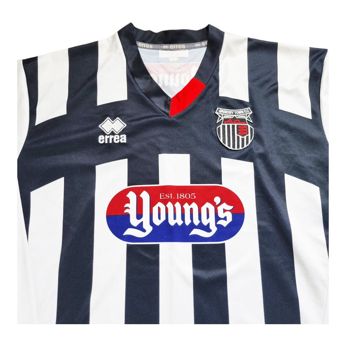 2015/16 Grimsby Town Home Football Shirt (2XL) Errea - Football Finery - FF203211