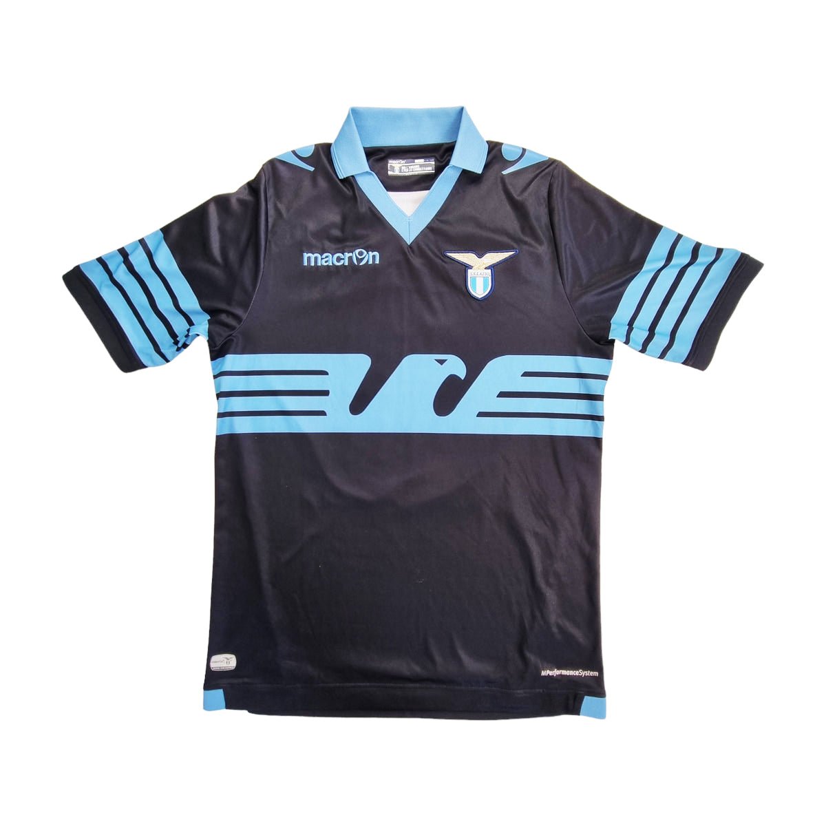 2015/16 Lazio Away Football Shirt (L) Macron # 11 Klose - Football Finery - FF202643