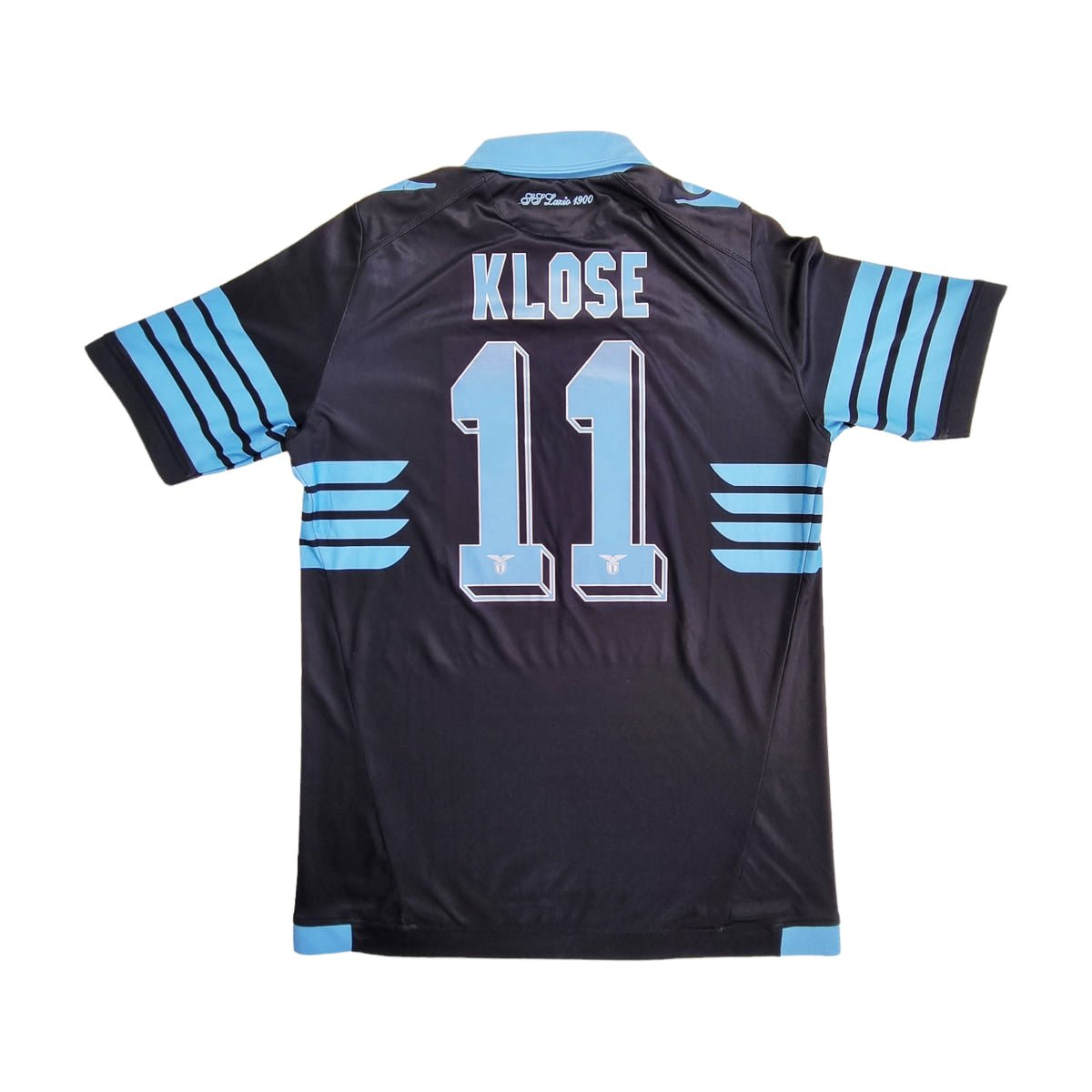 2015/16 Lazio Away Football Shirt (L) Macron # 11 Klose - Football Finery - FF202643