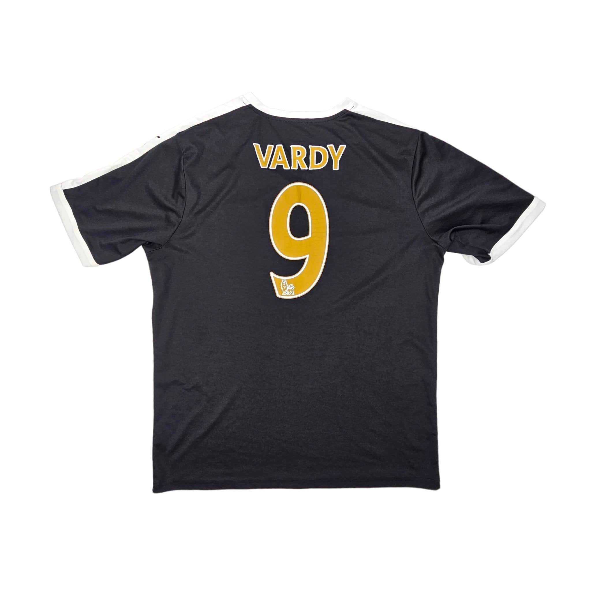 Leicester City 2015/16 White Away Kit popular King Power Puma - Vardy #9