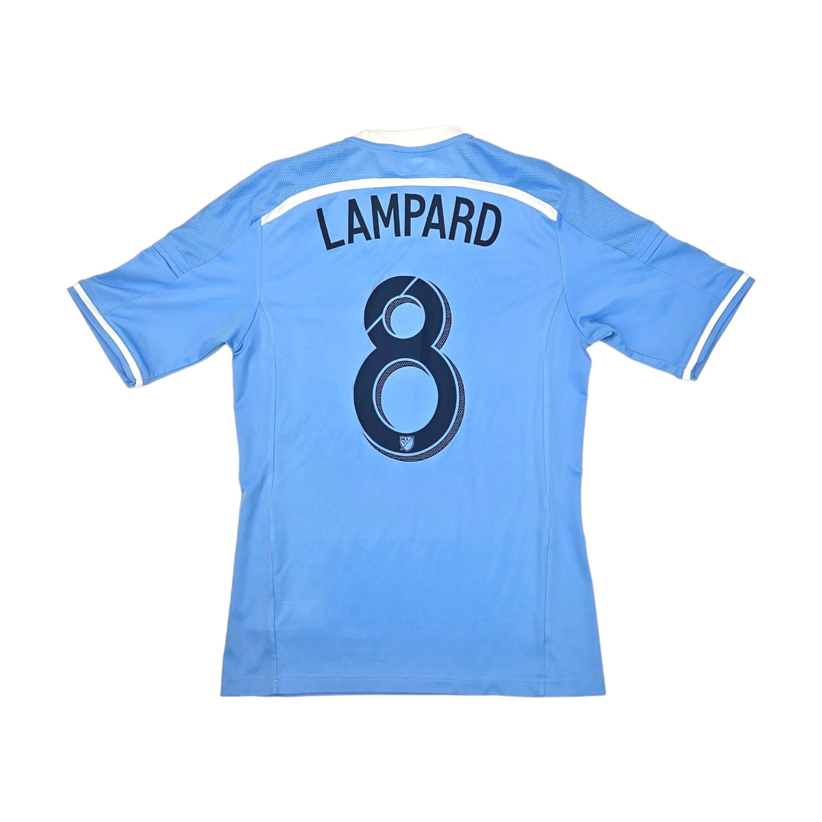 2015/16 New York City Home Football Shirt (S) Adidas #8 Lampard - Football Finery - FF203822