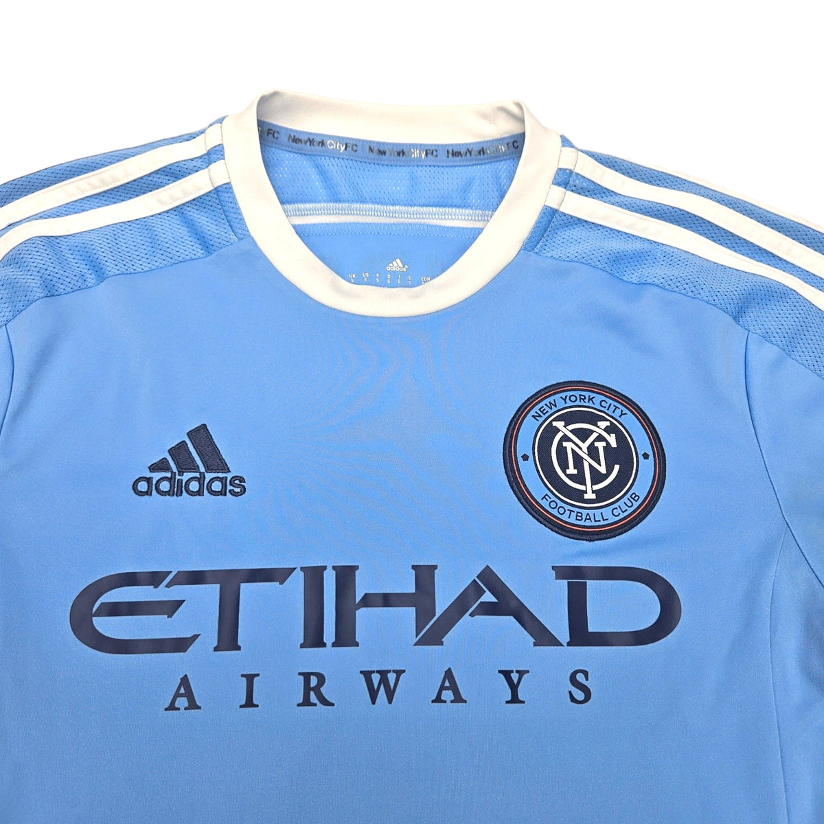 2015/16 New York City Home Football Shirt (S) Adidas #8 Lampard - Football Finery - FF203822