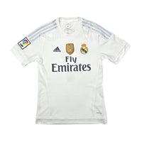 2015/16 Real Madrid Home Football Shirt (S) Adidas #7 Ronaldo - Football Finery - FF203936