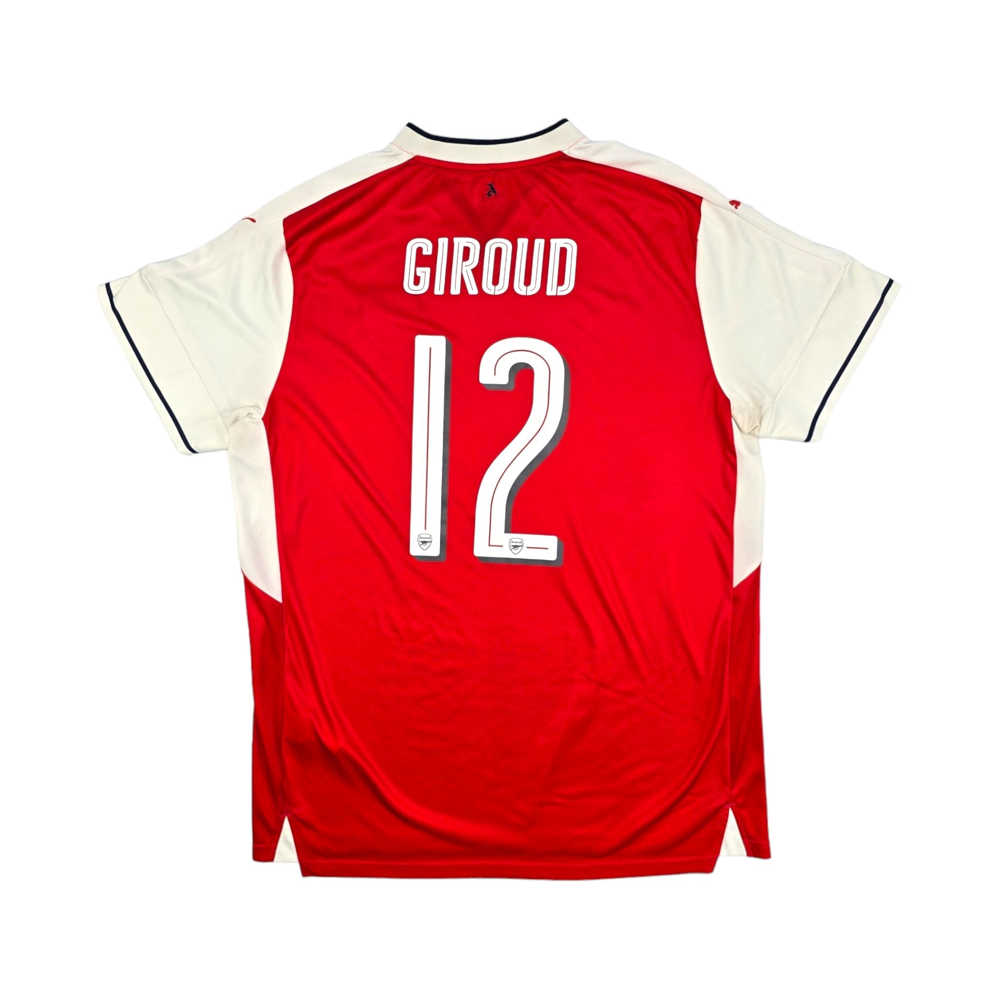 2016 17 Arsenal Home Football Shirt XL Puma 12 Giroud Football Finery