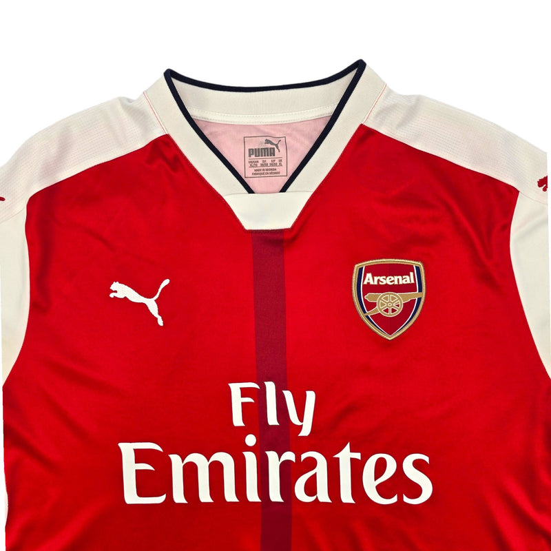 2016/17 Arsenal Home Football Shirt (XL) Puma #12 Giroud - Football Finery - FF204009