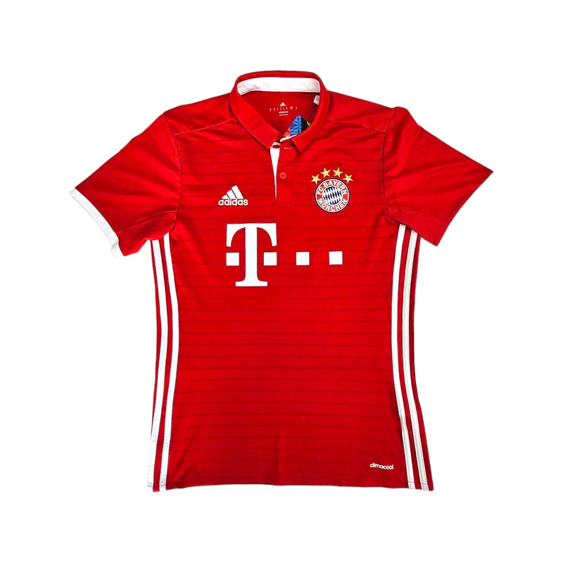 2016/17 Bayern Munich Home Football Shirt (S) Adidas # 9 Lewandowski - Football Finery - FF202887