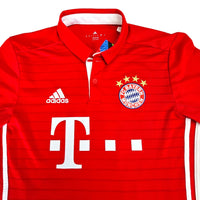 2016/17 Bayern Munich Home Football Shirt (S) Adidas # 9 Lewandowski - Football Finery - FF202887