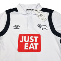 2016/17 Derby County Home Football Shirt (S) Umbro #11 Bent - Football Finery - FF202330