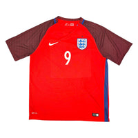 2016/17 England Away Football Shirt (XL) Nike #9 Kane - Football Finery - FF202539