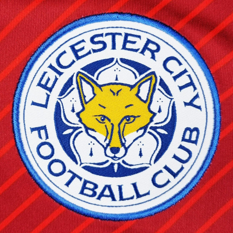 2016/17 Leicester City Away Football Shirt (S) Adidas #9 Vardy - Football Finery - FF202310