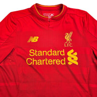 2016/17 Liverpool Home Football Shirt (M) New Balance # 11 Firmino - Football Finery - FF202314