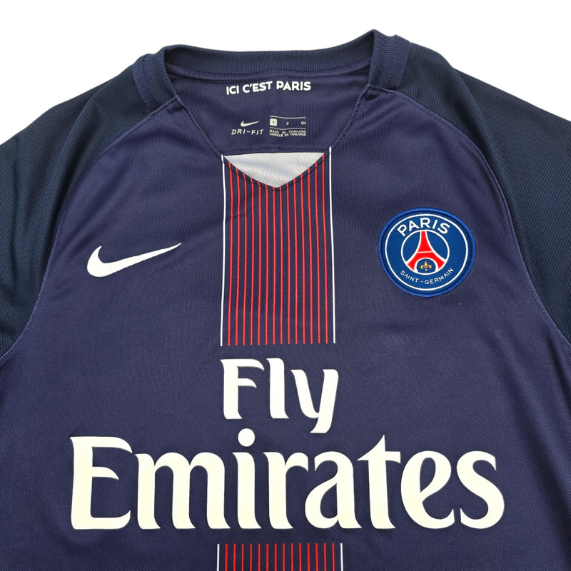 2016/17 PSG Home Football Shirt (S) Nike #2 T.Silva - Football Finery - FF204205