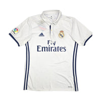 2016/17 Real Madrid Home Football Shirt (L) Adidas #7 Ronaldo - Football Finery - FF203517