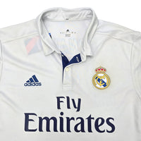 2016/17 Real Madrid Home Football Shirt (L) Adidas #7 Ronaldo - Football Finery - FF203935