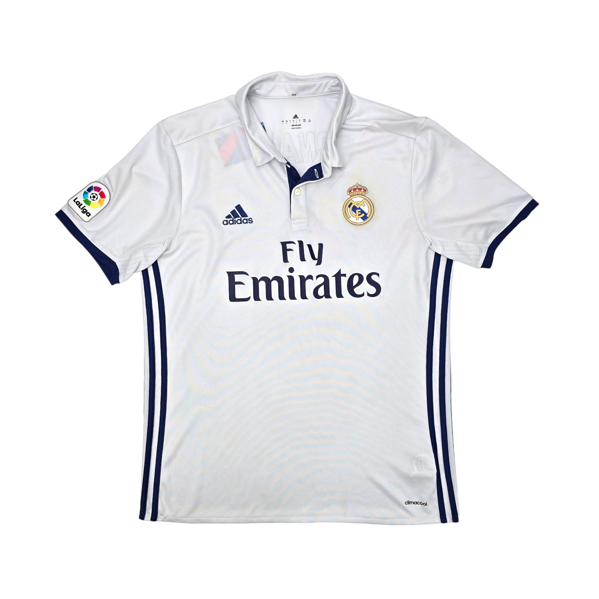 2016 17 Real Madrid Home Football Shirt L Adidas 7 Ronaldo Football Finery