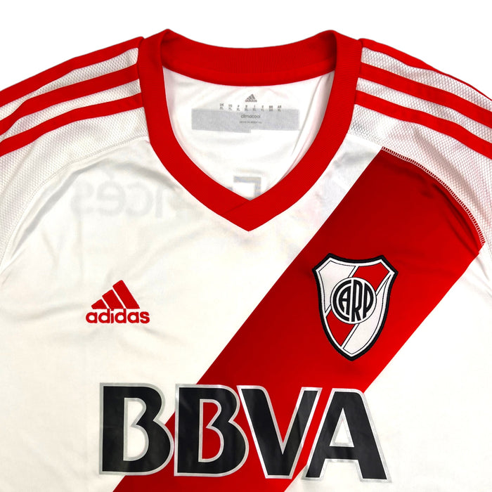 2016/17 River Plate Home Football Shirt (XL) Adidas - Football Finery - FF202552