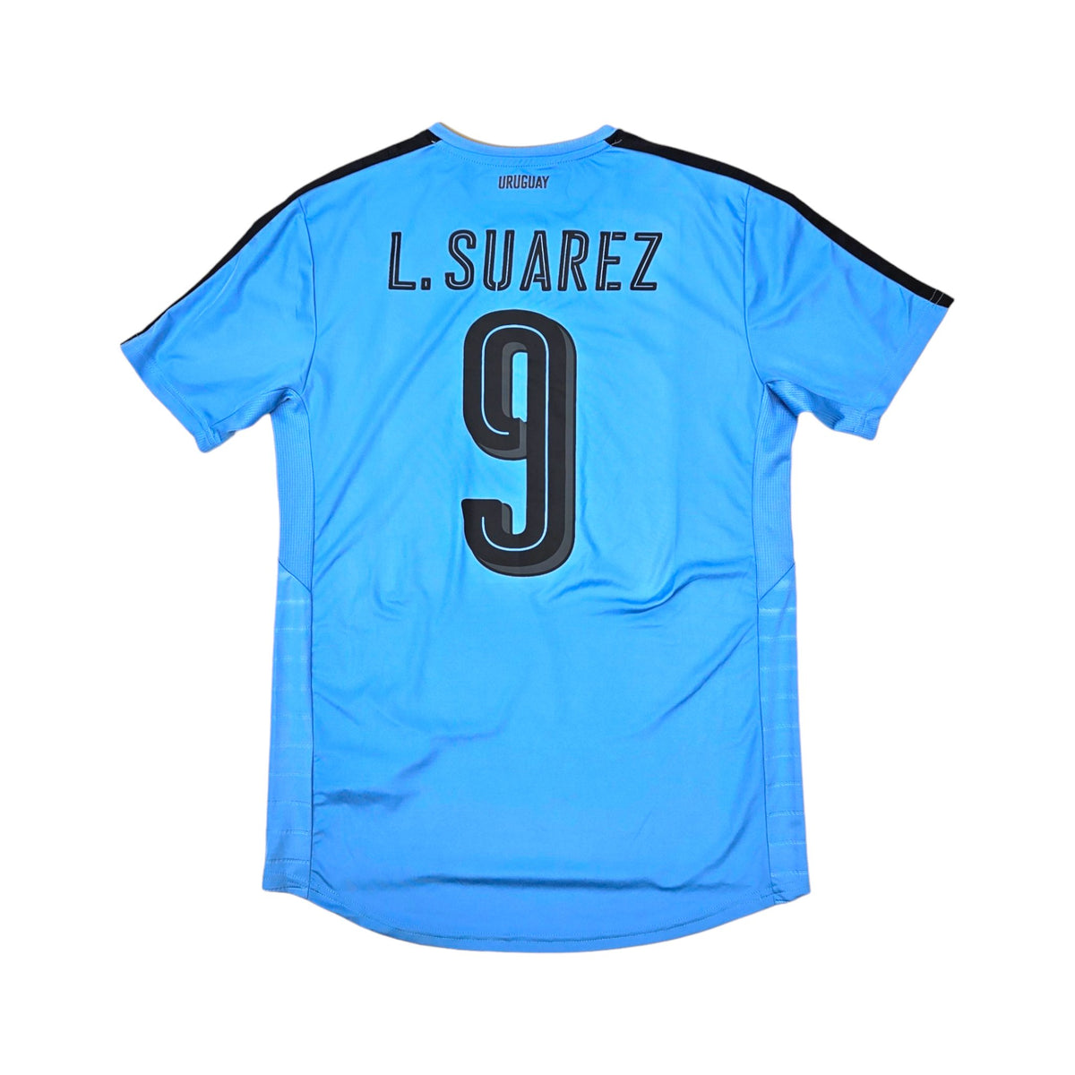 2016/17 Uruguay Home Football Shirt (M) Puma #9 Suarez - Football Finery - FF203410