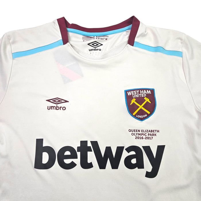 2016/17 West Ham Away Football Shirt (L) Umbro - Football Finery - FF203317