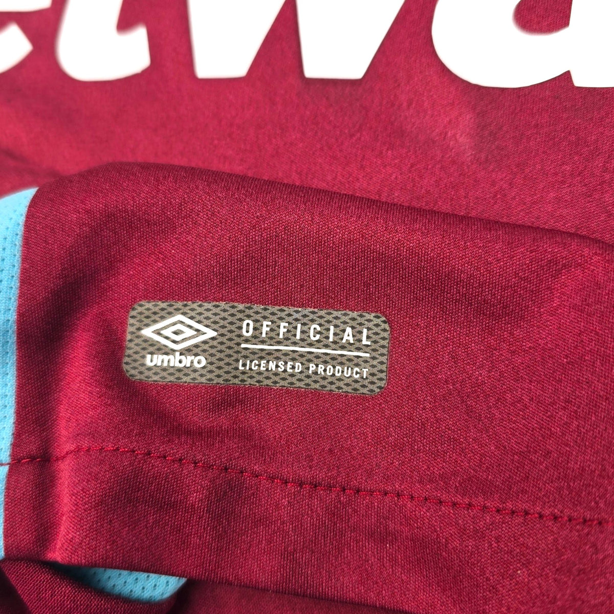 2016/17 West Ham United Home Football Shirt (XL) Umbro #41 Rice - Football Finery - FF203929