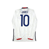 2016/18 Colombia Home Football Shirt (M) Adidas #10 James (Copa America) - Football Finery - FF203825