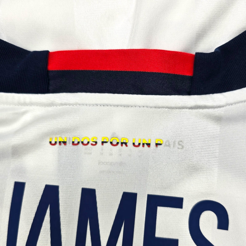 2016/18 Colombia Home Football Shirt (M) Adidas #10 James (Copa America) - Football Finery - FF203825