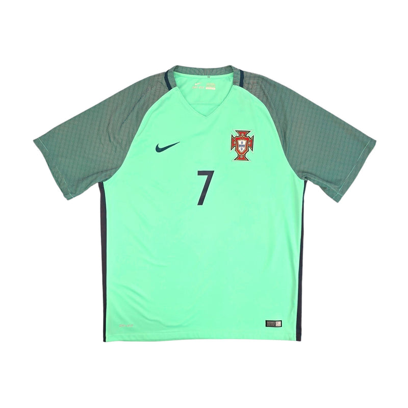 2016/18 Portugal Away Football Shirt (XL) Nike #7 Ronaldo - Football Finery - FF204099