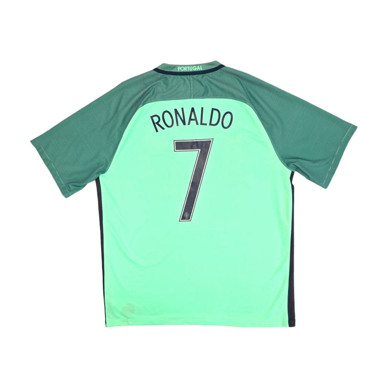 2016/18 Portugal Away Football Shirt (XL) Nike #7 Ronaldo - Football Finery - FF204099