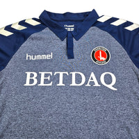 2017/18 Charlton Athletic Away Football Shirt (S) Hummel - Football Finery - FF203224