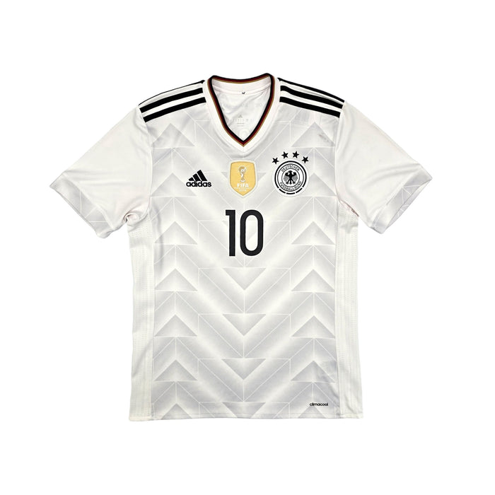 2017/18 Germany Home Football Shirt (M) Adidas #10 Podolski - Football Finery - FF204022