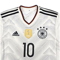 2017/18 Germany Home Football Shirt (M) Adidas #10 Podolski - Football Finery - FF204022