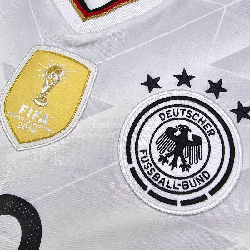 2017/18 Germany Home Football Shirt (M) Adidas #10 Podolski - Football Finery - FF204022