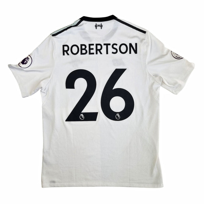 2017/18 Liverpool 125 Yrs Away Football Shirt (M) NB #26 Robertson - Football Finery - FF202614