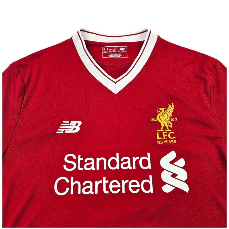 2017/18 Liverpool Home Football Shirt (L) New Balance #3 (PL2 Match Worn/Issue) - Football Finery - FF203368